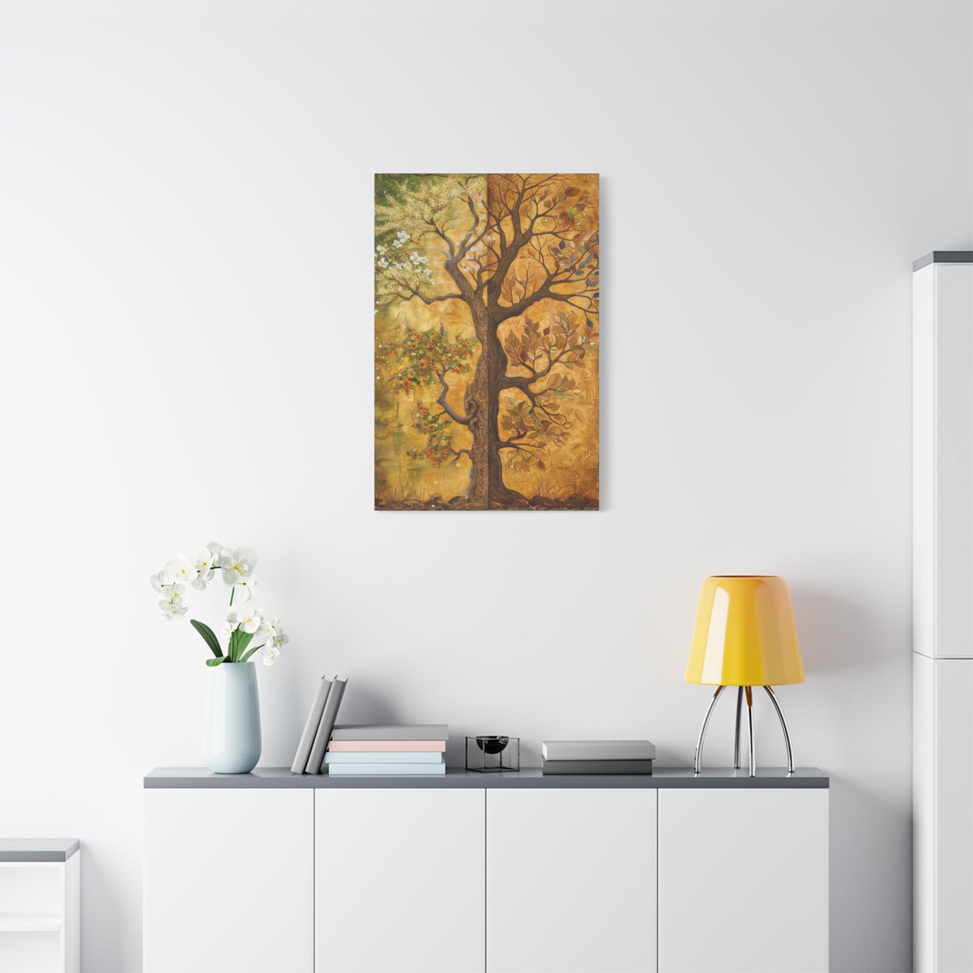 Four Seasons Tree - Limited Wall Art - Aestheticanvas