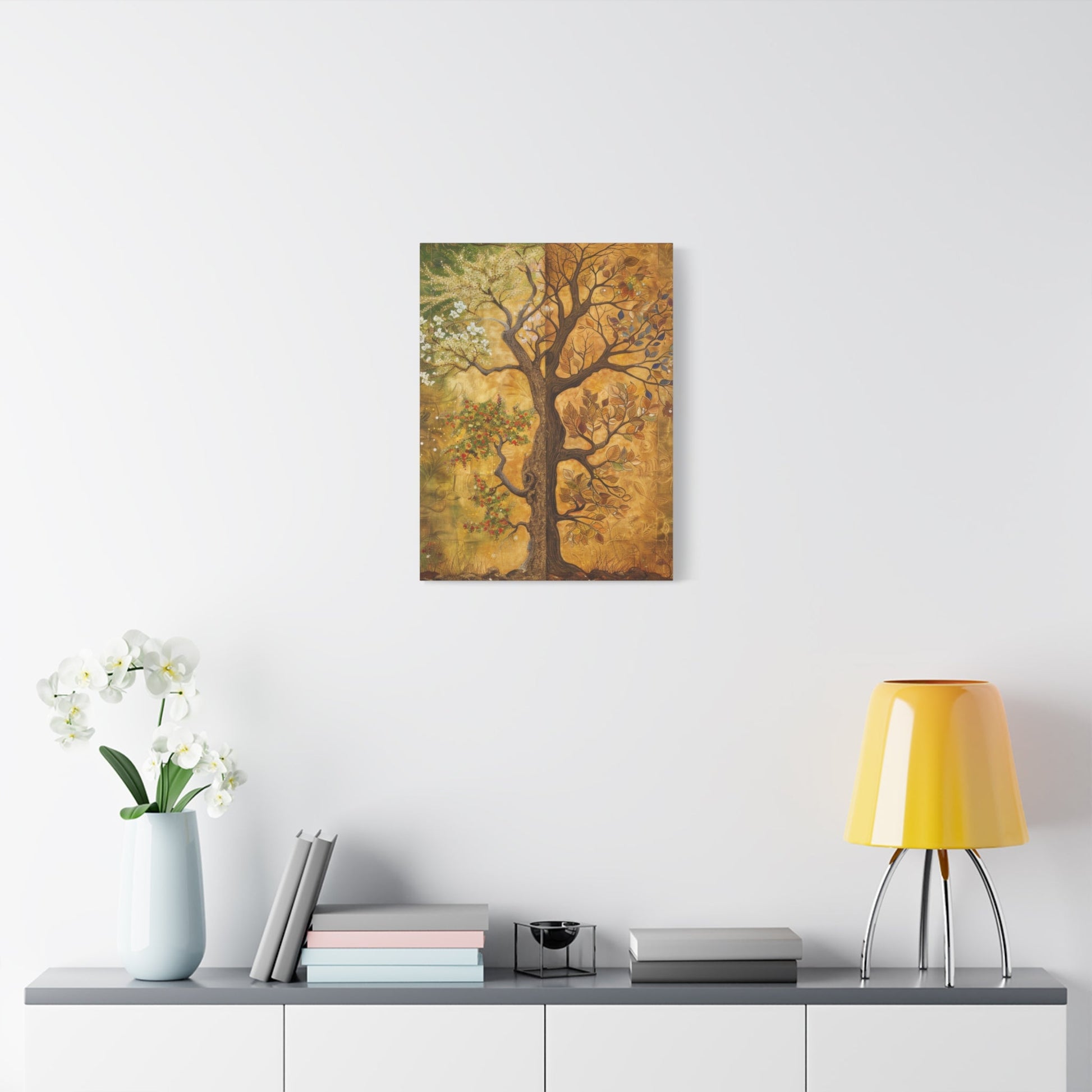 Four Seasons Tree - Limited Wall Art - Aestheticanvas