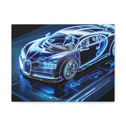 Futuristic Bugatti - Car Wall Art - Aestheticanvas