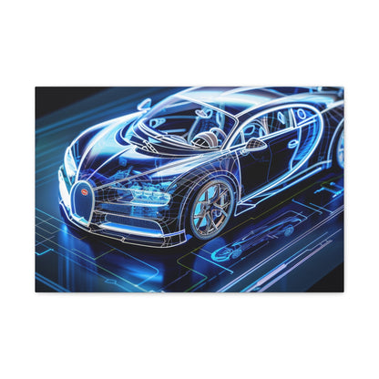 Futuristic Bugatti - Car Wall Art - Aestheticanvas