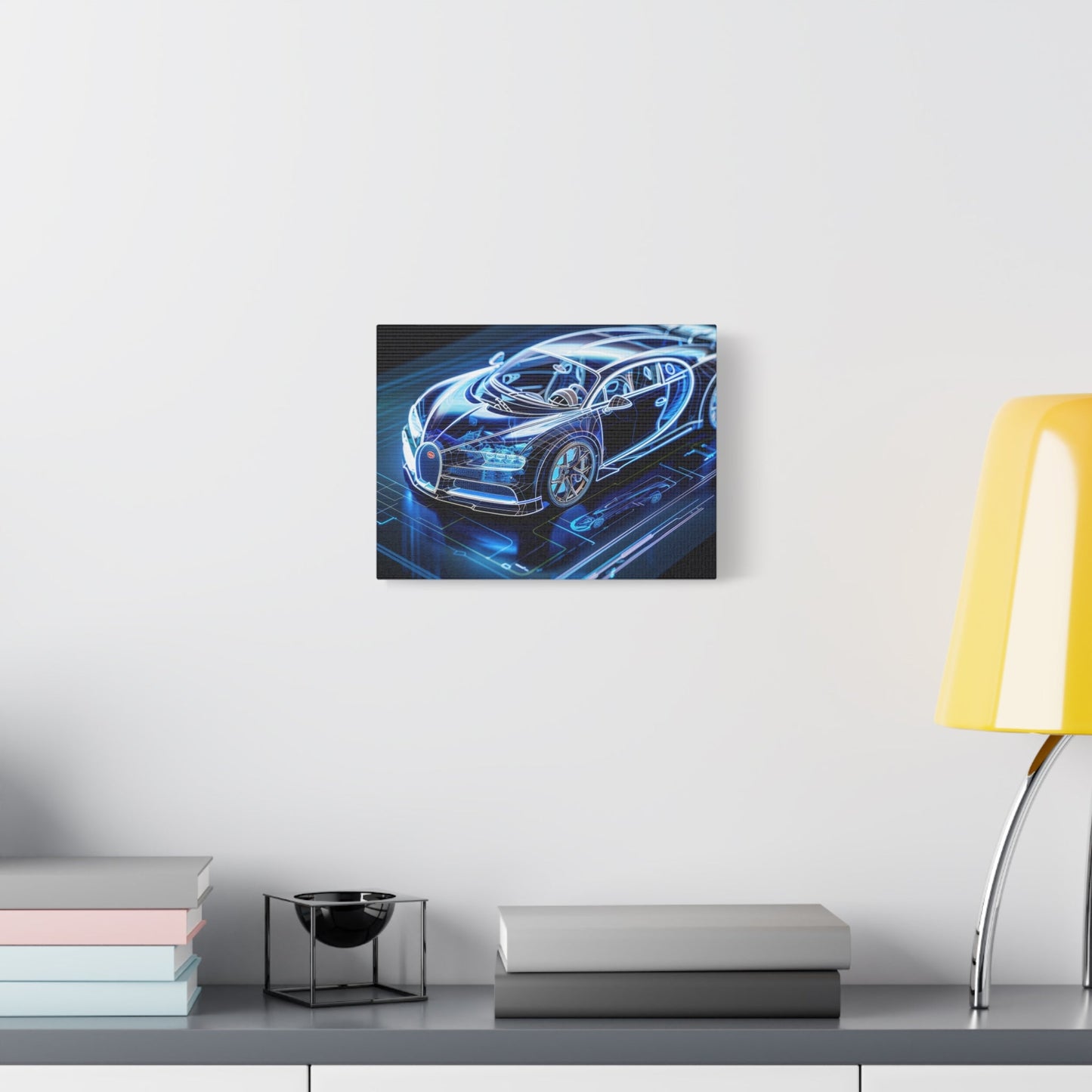 Futuristic Bugatti - Car Wall Art - Aestheticanvas