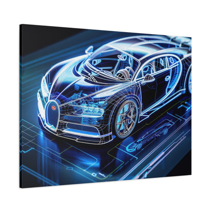 Futuristic Bugatti - Car Wall Art - Aestheticanvas