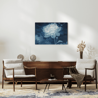 Glow of a Dreamy Bloom - Flower Wall Art - Aestheticanvas