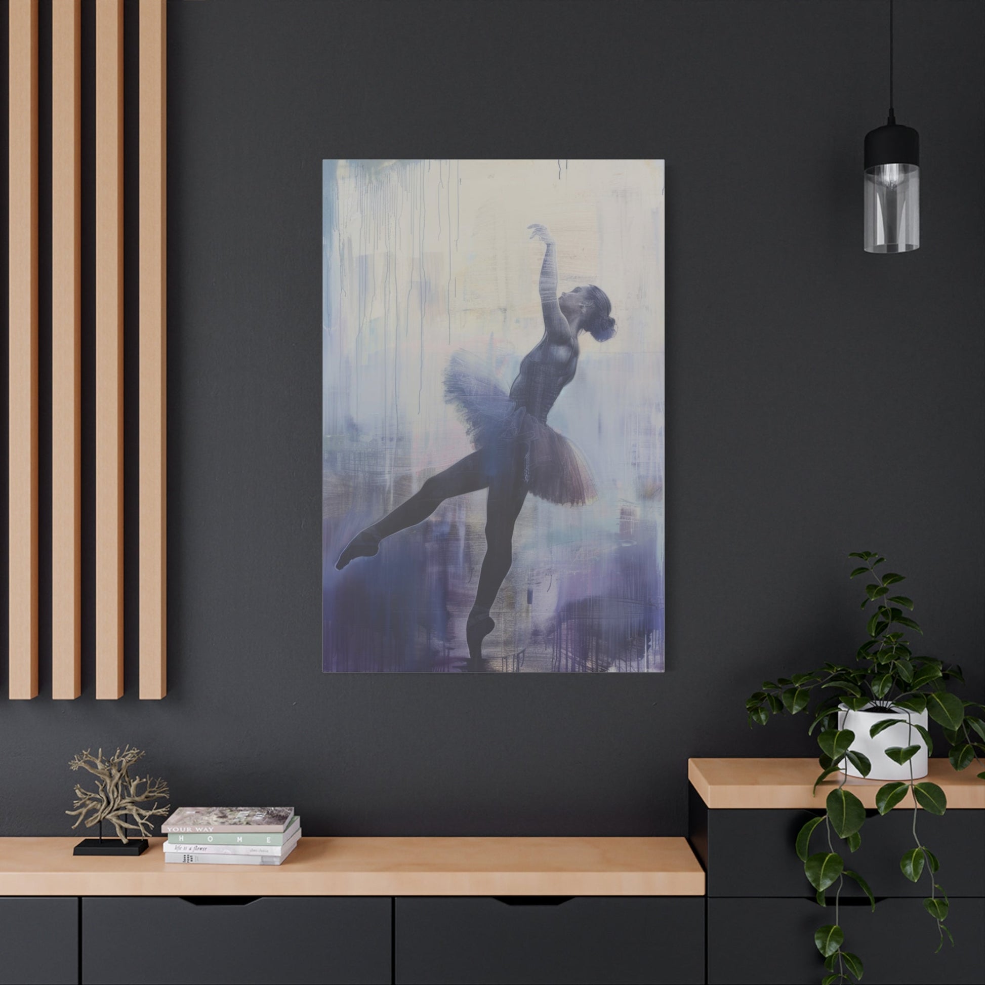 Graceful Ballet Serenity - Dance Wall Art - Aestheticanvas