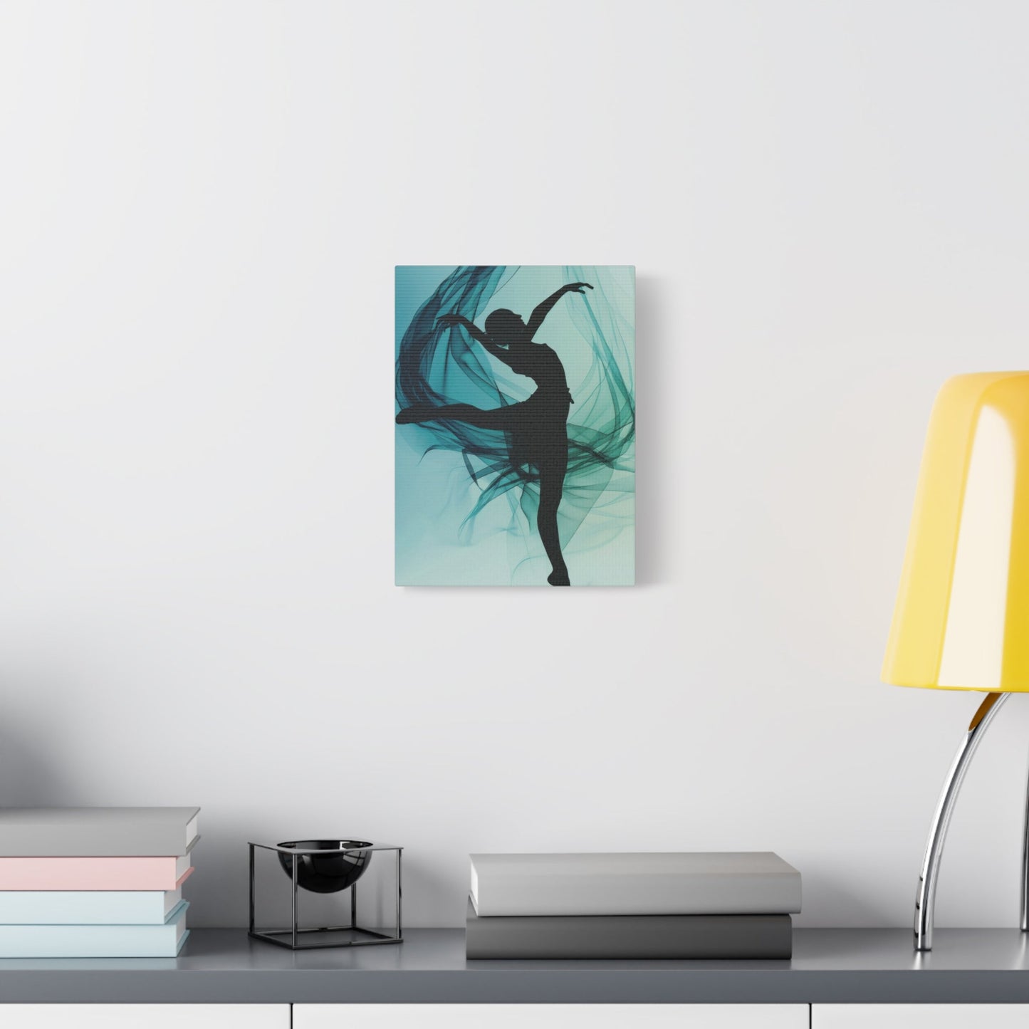 Graceful Ballet Silhouette - Dance Wall Art - Aestheticanvas