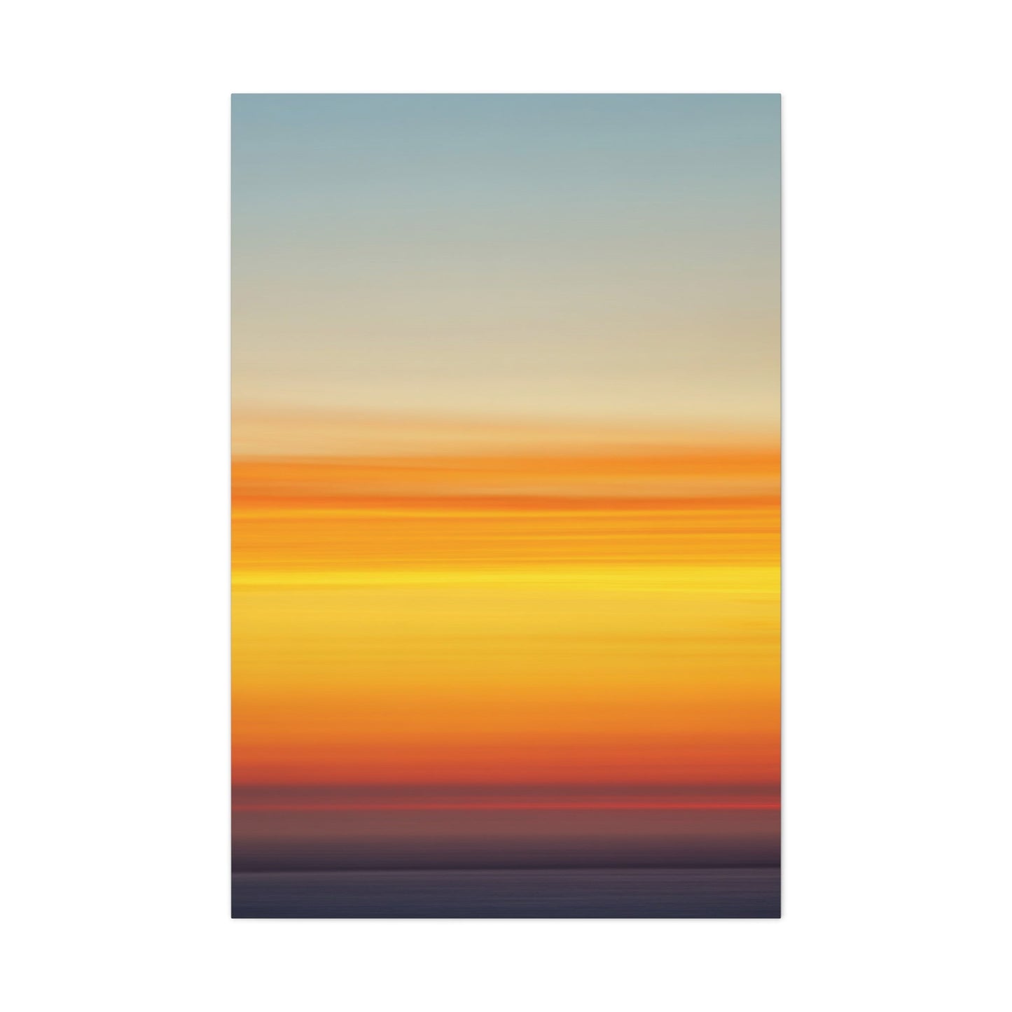 Gradient Sky at Dusk - Nature Wall Art - Aestheticanvas