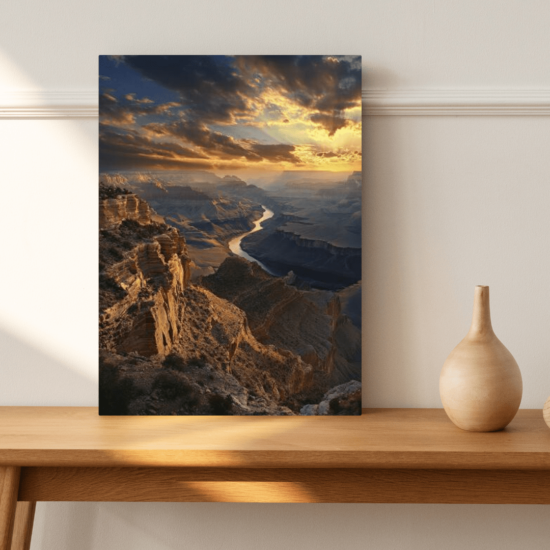 Grand Canyon Majesty - Landscape Wall Art - Aestheticanvas