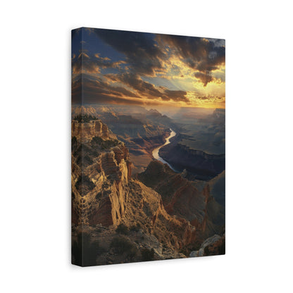 Grand Canyon Majesty - Landscape Wall Art - Aestheticanvas