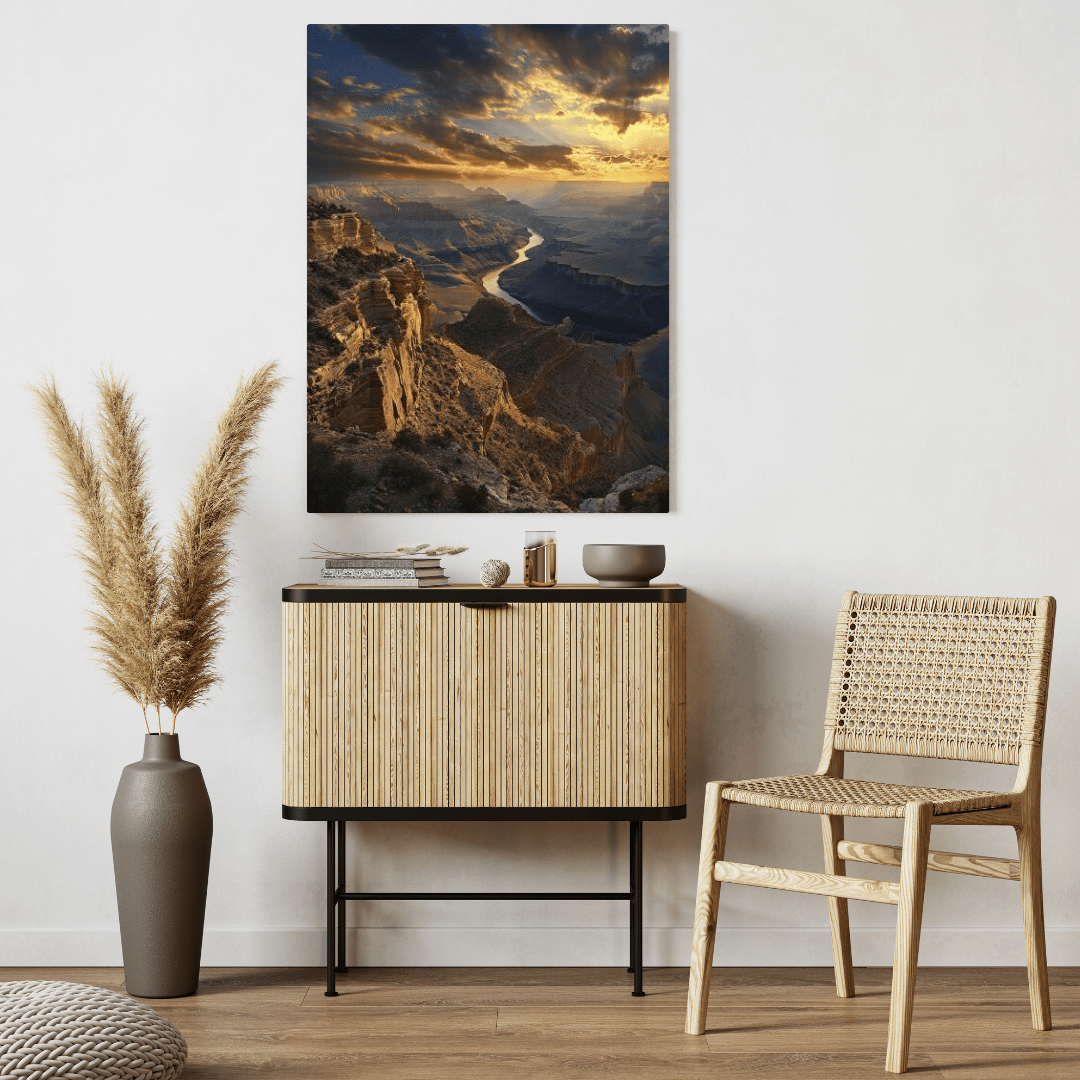 Grand Canyon Majesty - Landscape Wall Art - Aestheticanvas