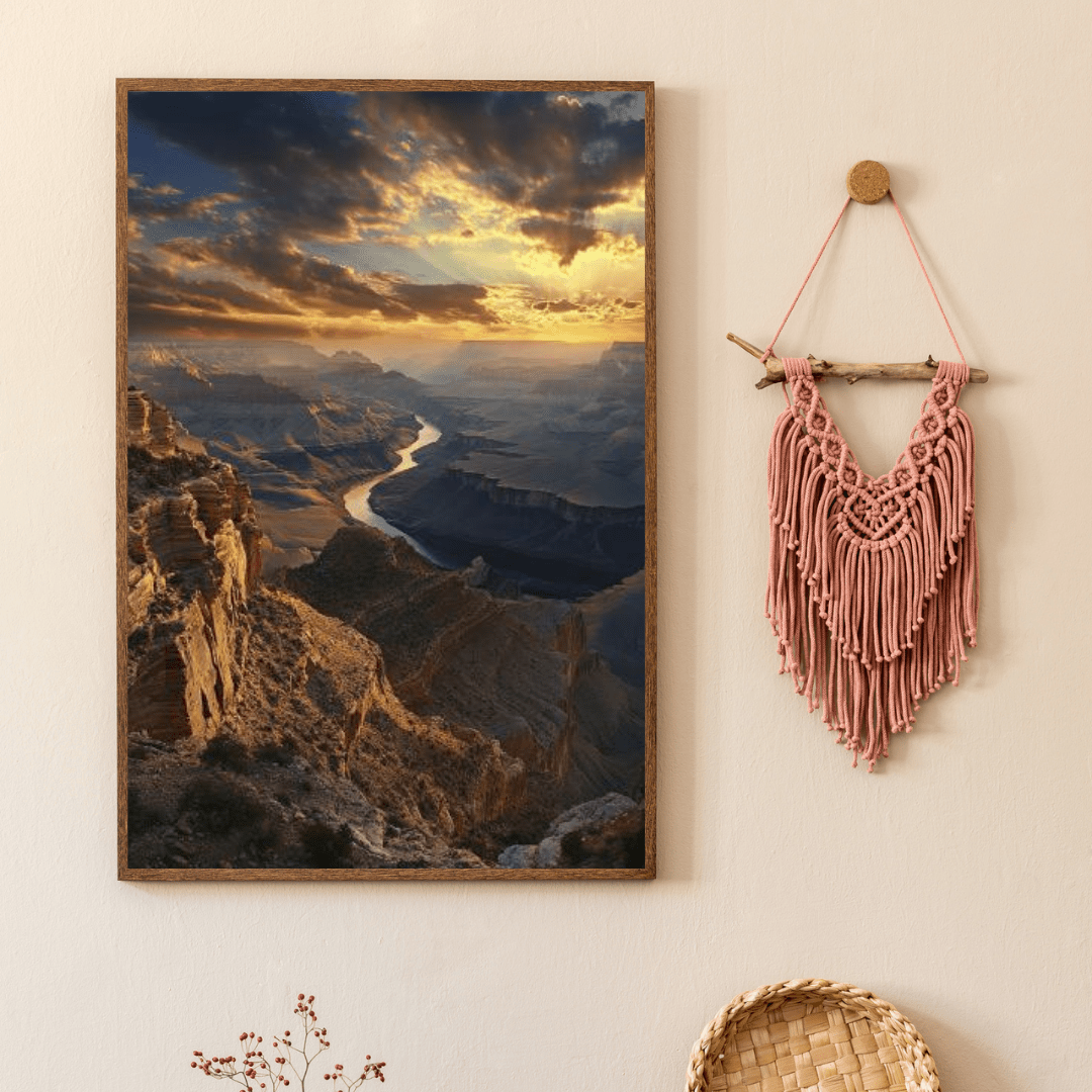 Grand Canyon Majesty - Landscape Wall Art - Aestheticanvas