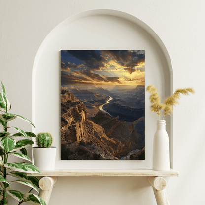 Grand Canyon Majesty - Landscape Wall Art - Aestheticanvas