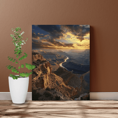 Grand Canyon Majesty - Landscape Wall Art - Aestheticanvas