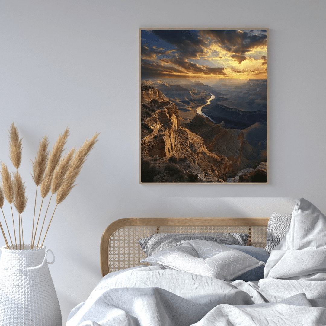 Grand Canyon Majesty - Landscape Wall Art - Aestheticanvas