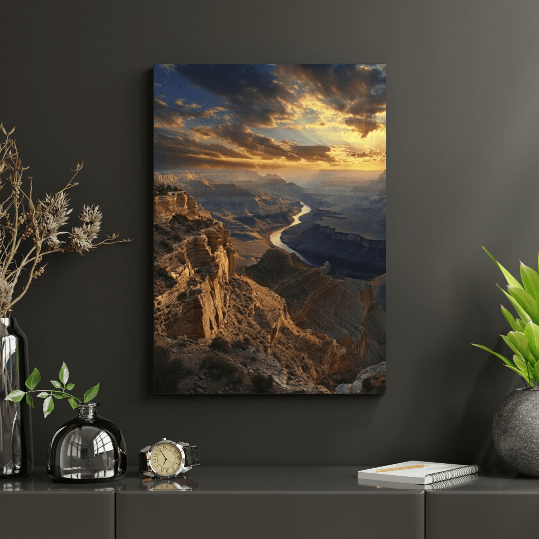 Grand Canyon Majesty - Landscape Wall Art - Aestheticanvas