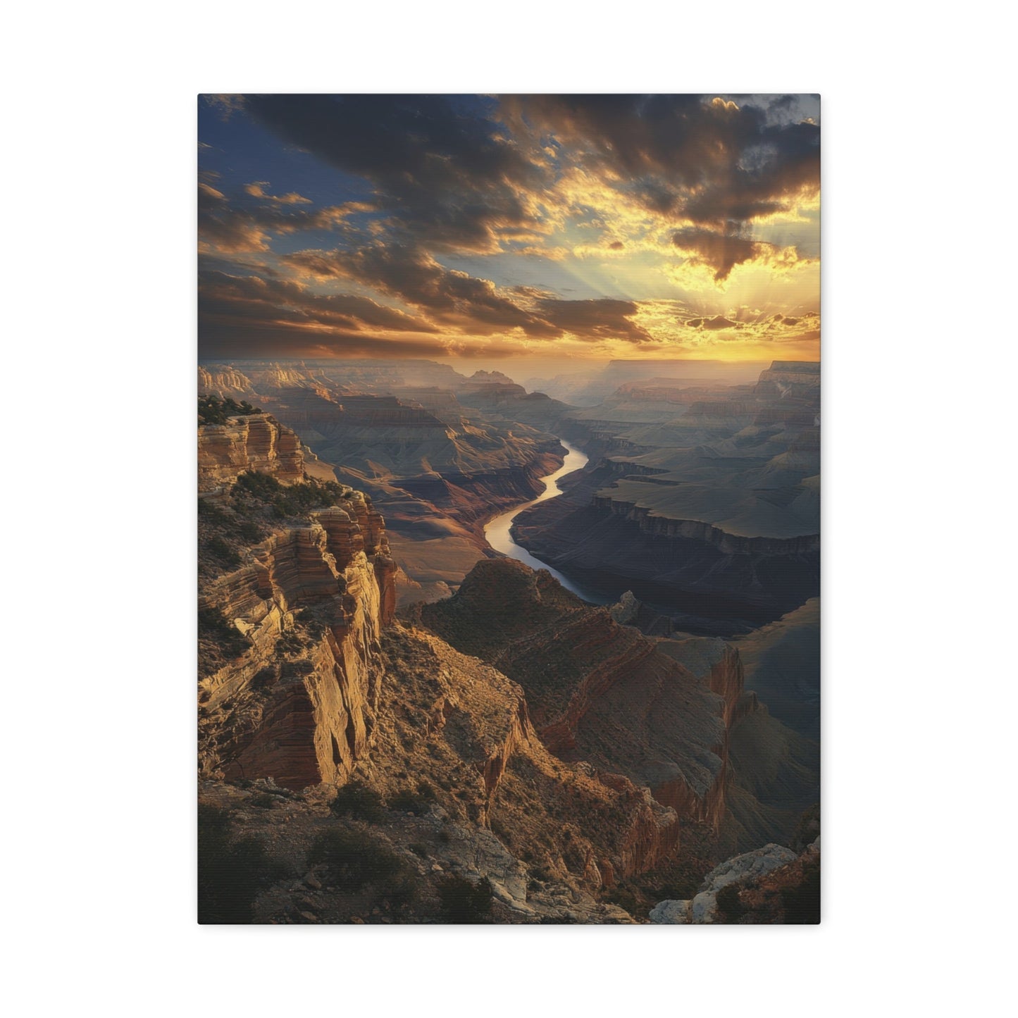 Grand Canyon Majesty - Landscape Wall Art - Aestheticanvas