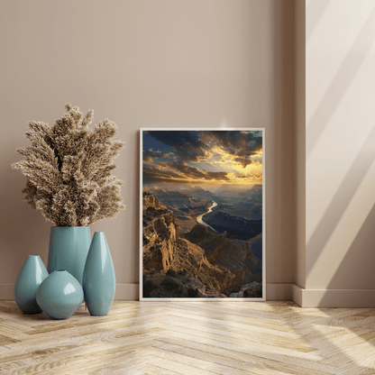 Grand Canyon Majesty - Landscape Wall Art - Aestheticanvas