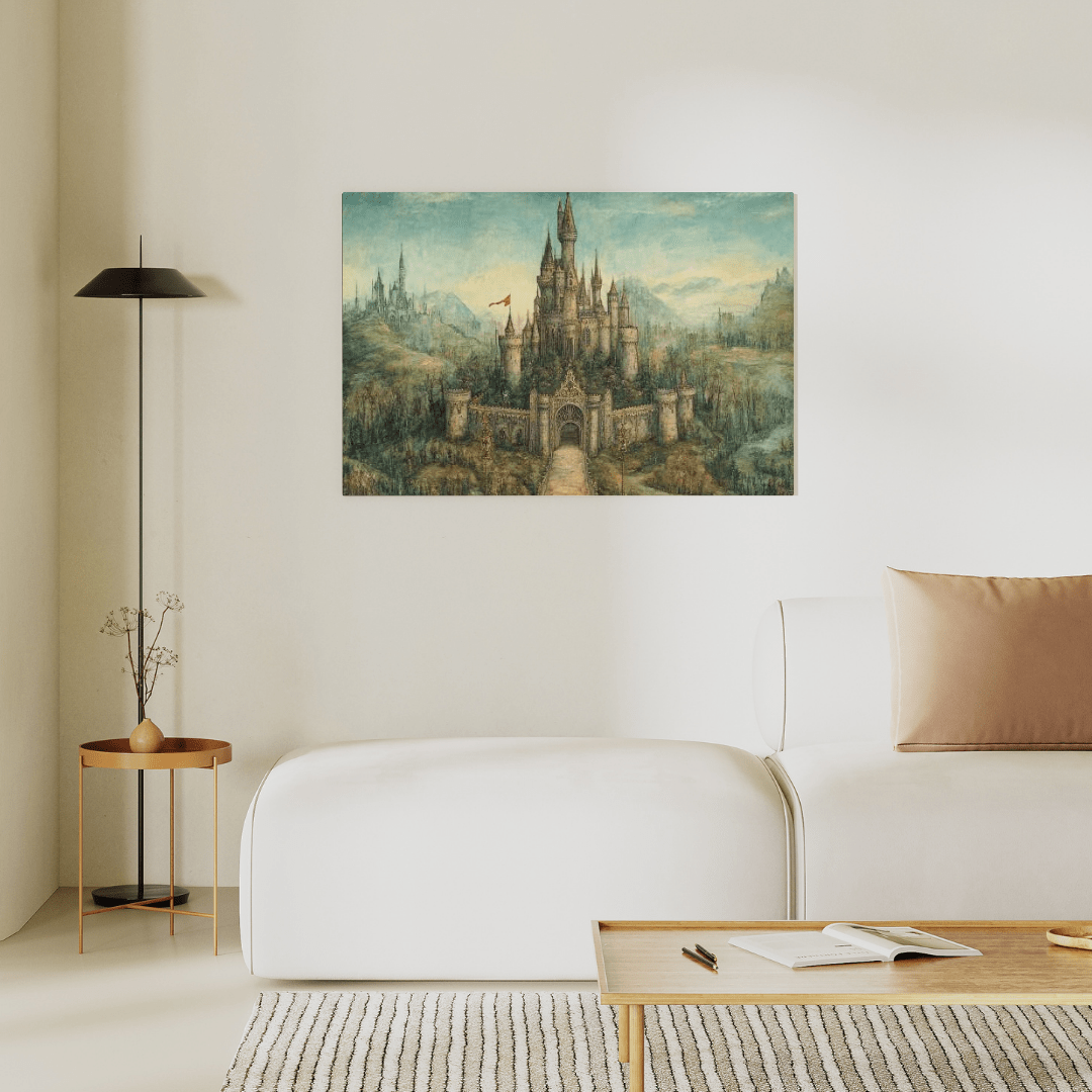 Grand Medieval Castle Adventure - Fantasy Wall Art - Aestheticanvas