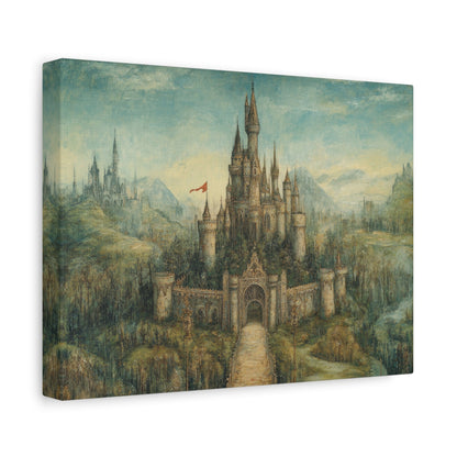 Grand Medieval Castle Adventure - Fantasy Wall Art - Aestheticanvas