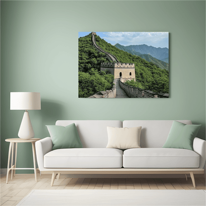 Great Wall of China Majesty - Landscape Wall Art - Aestheticanvas