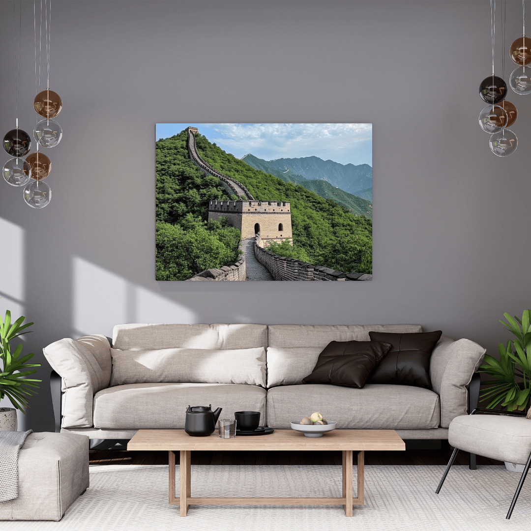 Great Wall of China Majesty - Landscape Wall Art - Aestheticanvas