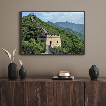 Great Wall of China Majesty - Landscape Wall Art - Aestheticanvas