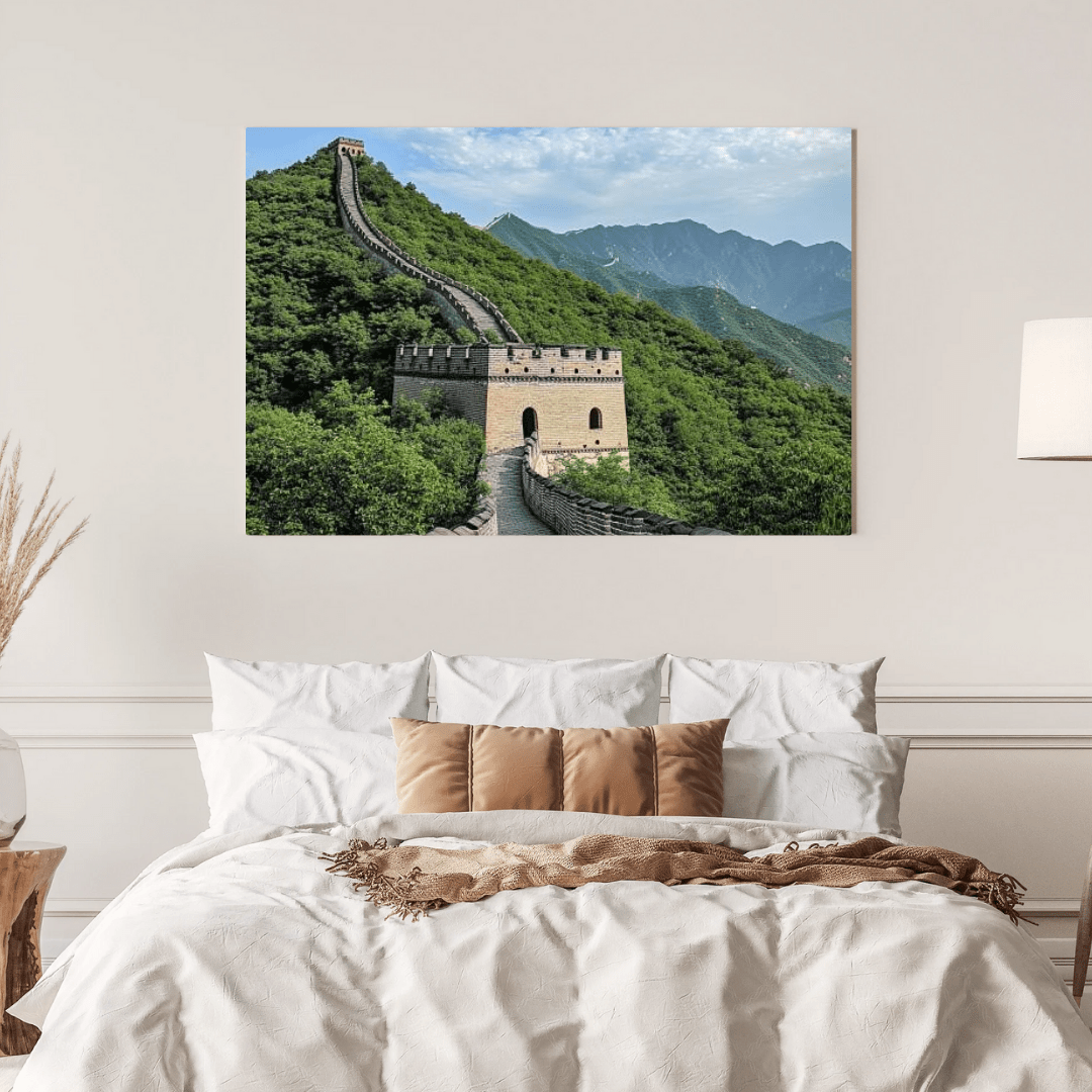 Great Wall of China Majesty - Landscape Wall Art - Aestheticanvas