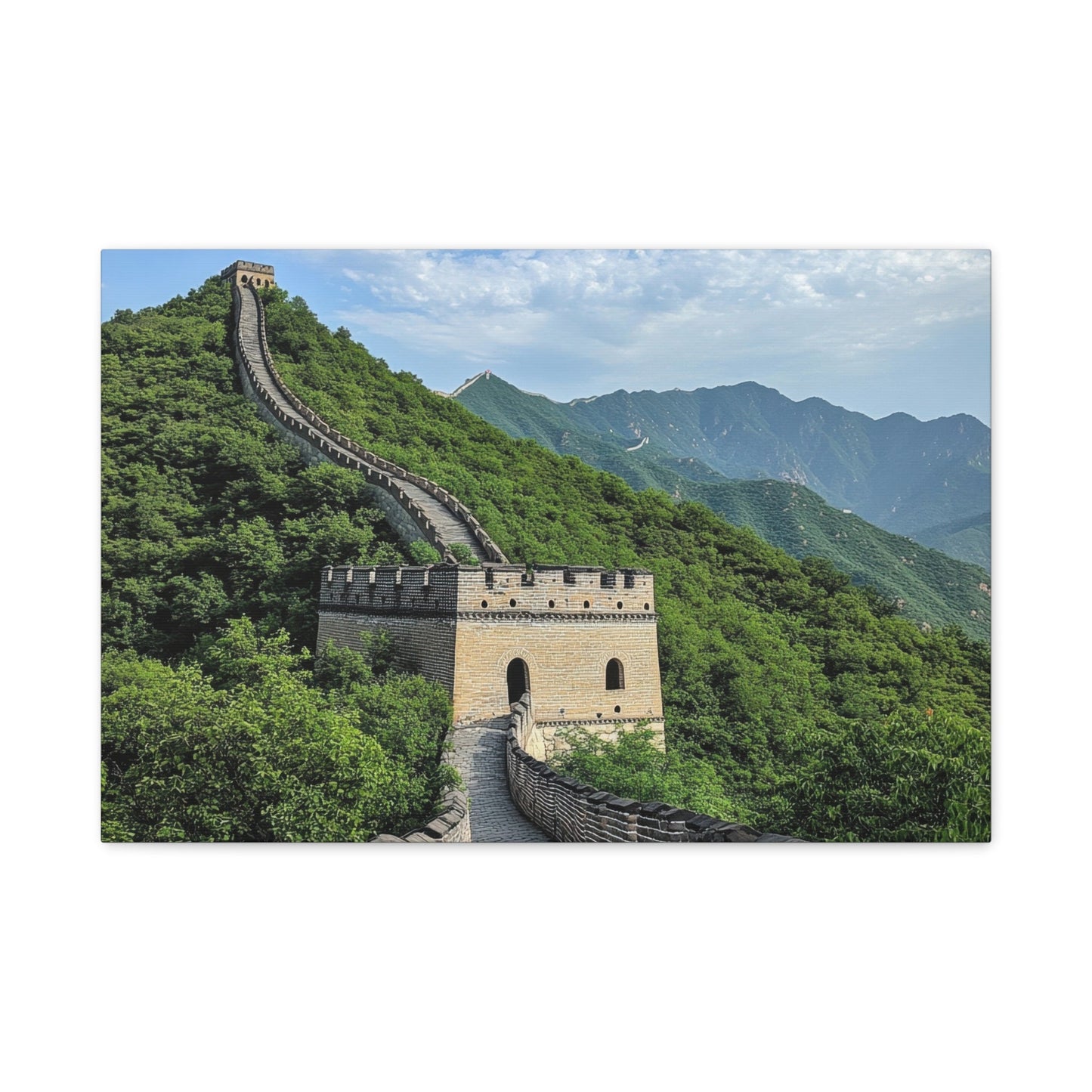 Great Wall of China Majesty - Landscape Wall Art - Aestheticanvas