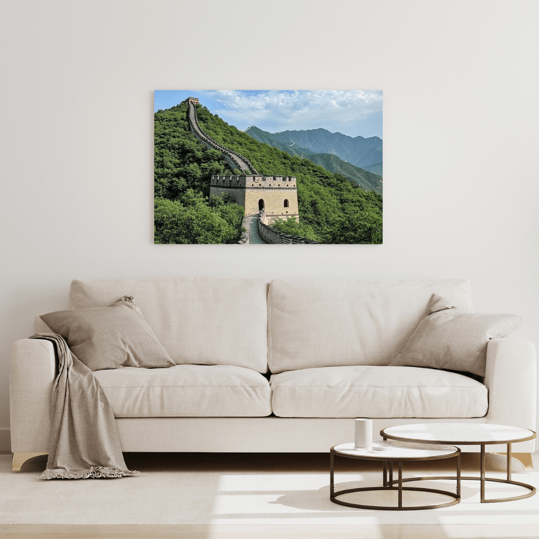 Great Wall of China Majesty - Landscape Wall Art - Aestheticanvas