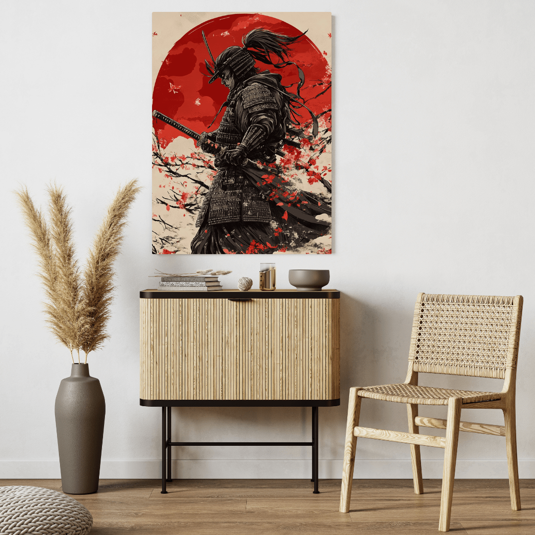 Honour Under the Rising Sun – Samurai Wall Art - Aestheticanvas