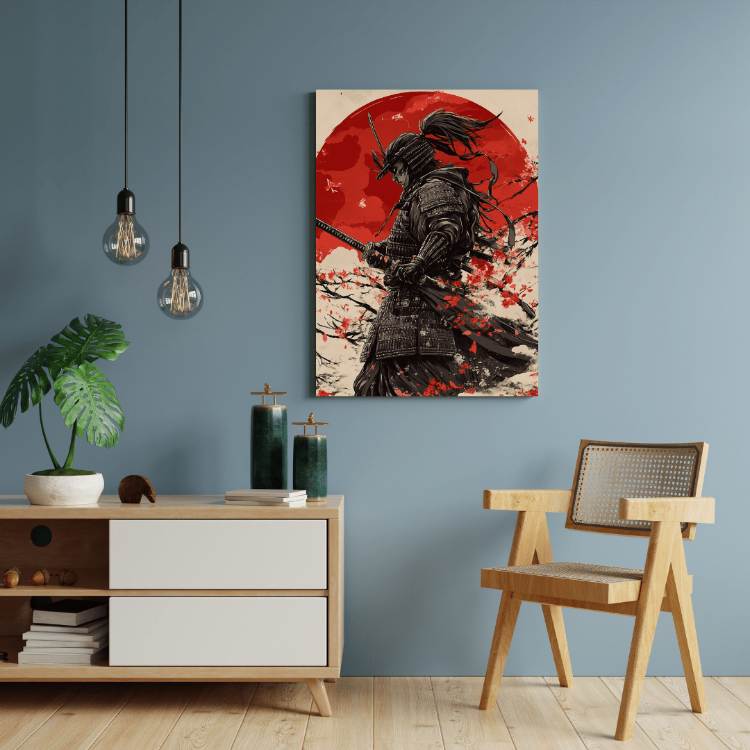 Honour Under the Rising Sun – Samurai Wall Art - Aestheticanvas