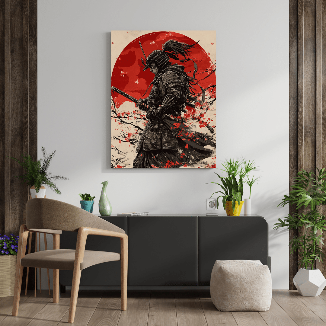 Honour Under the Rising Sun – Samurai Wall Art - Aestheticanvas