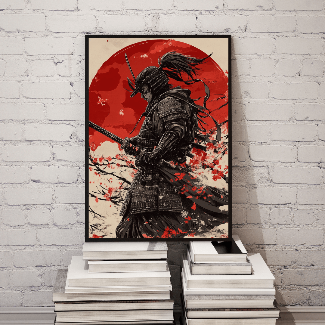 Honour Under the Rising Sun – Samurai Wall Art - Aestheticanvas