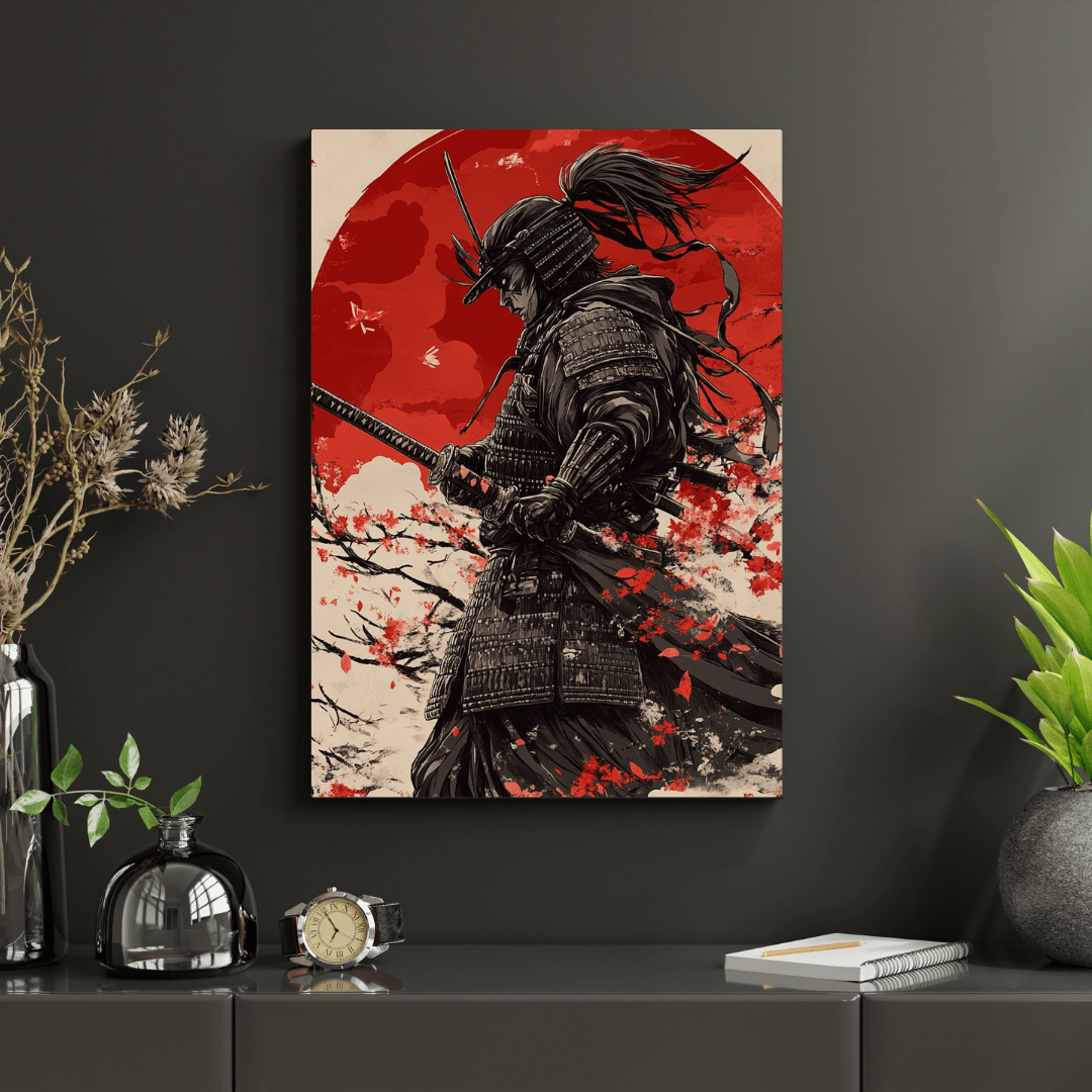 Honour Under the Rising Sun – Samurai Wall Art - Aestheticanvas