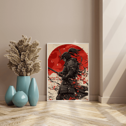 Honour Under the Rising Sun – Samurai Wall Art - Aestheticanvas