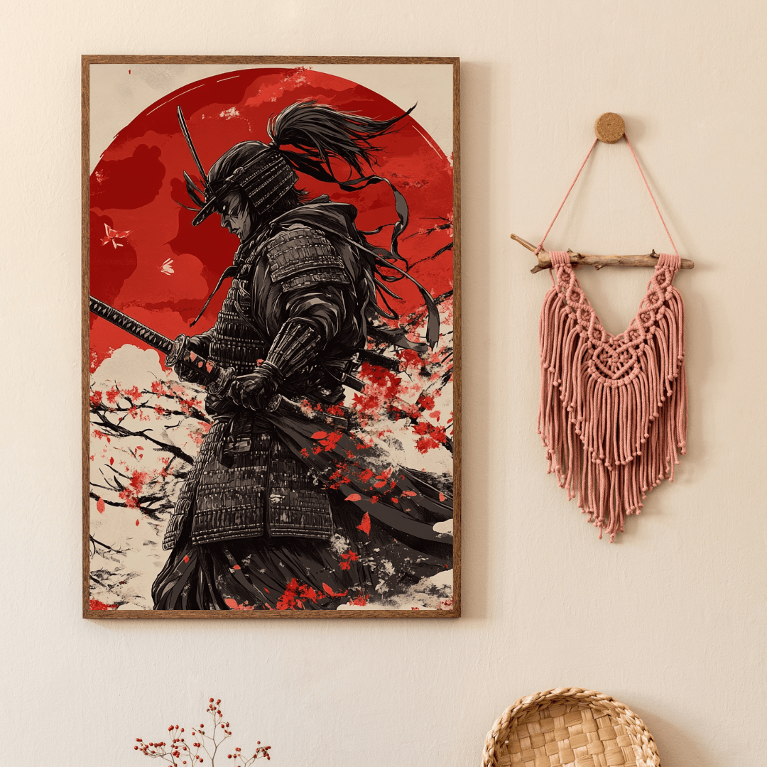 Honour Under the Rising Sun – Samurai Wall Art - Aestheticanvas