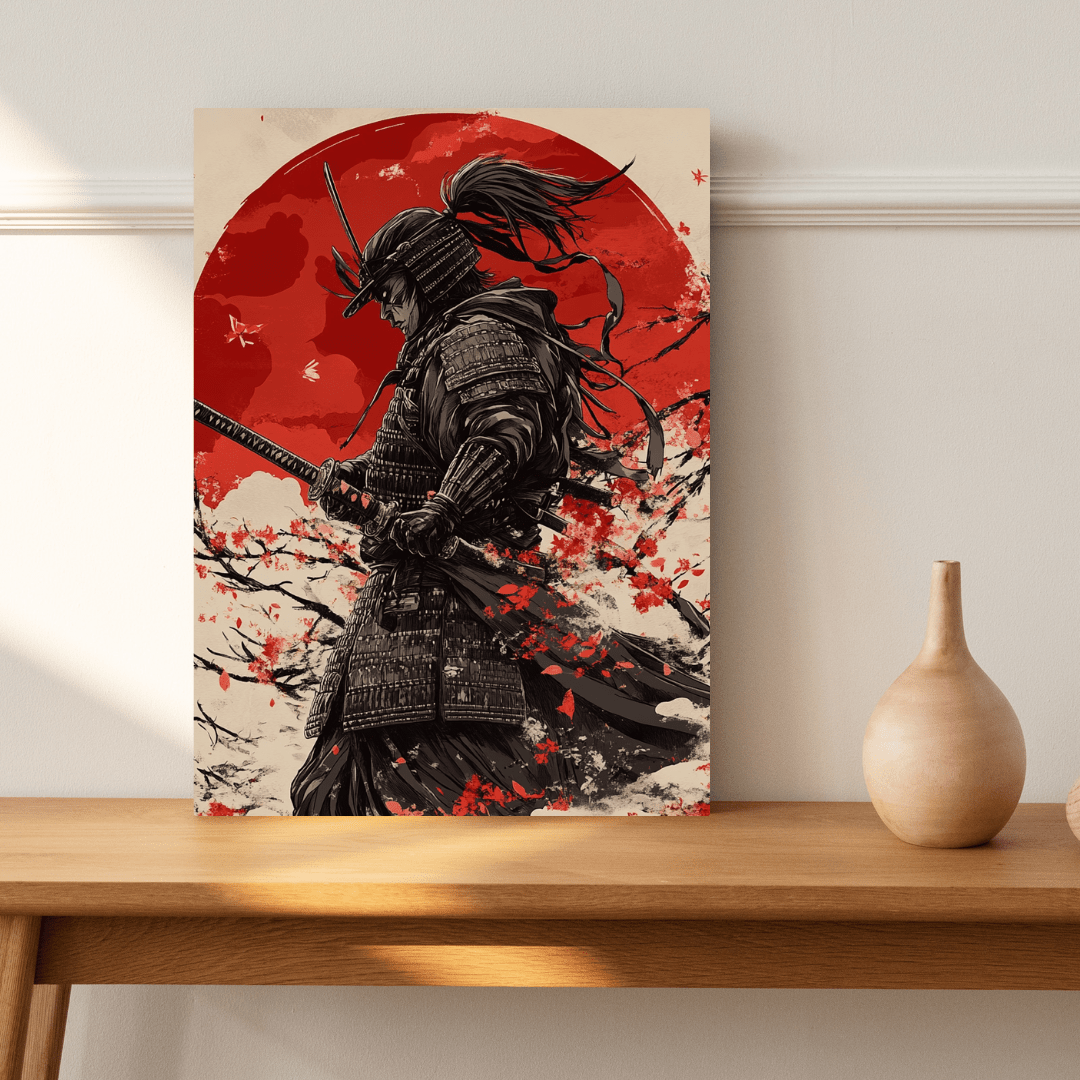 Honour Under the Rising Sun – Samurai Wall Art - Aestheticanvas