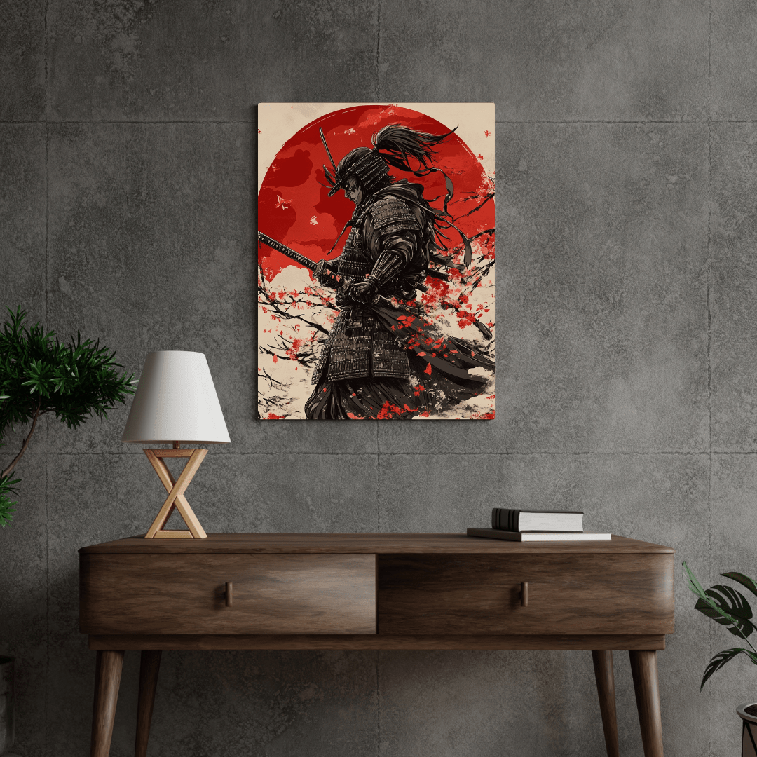 Honour Under the Rising Sun – Samurai Wall Art - Aestheticanvas