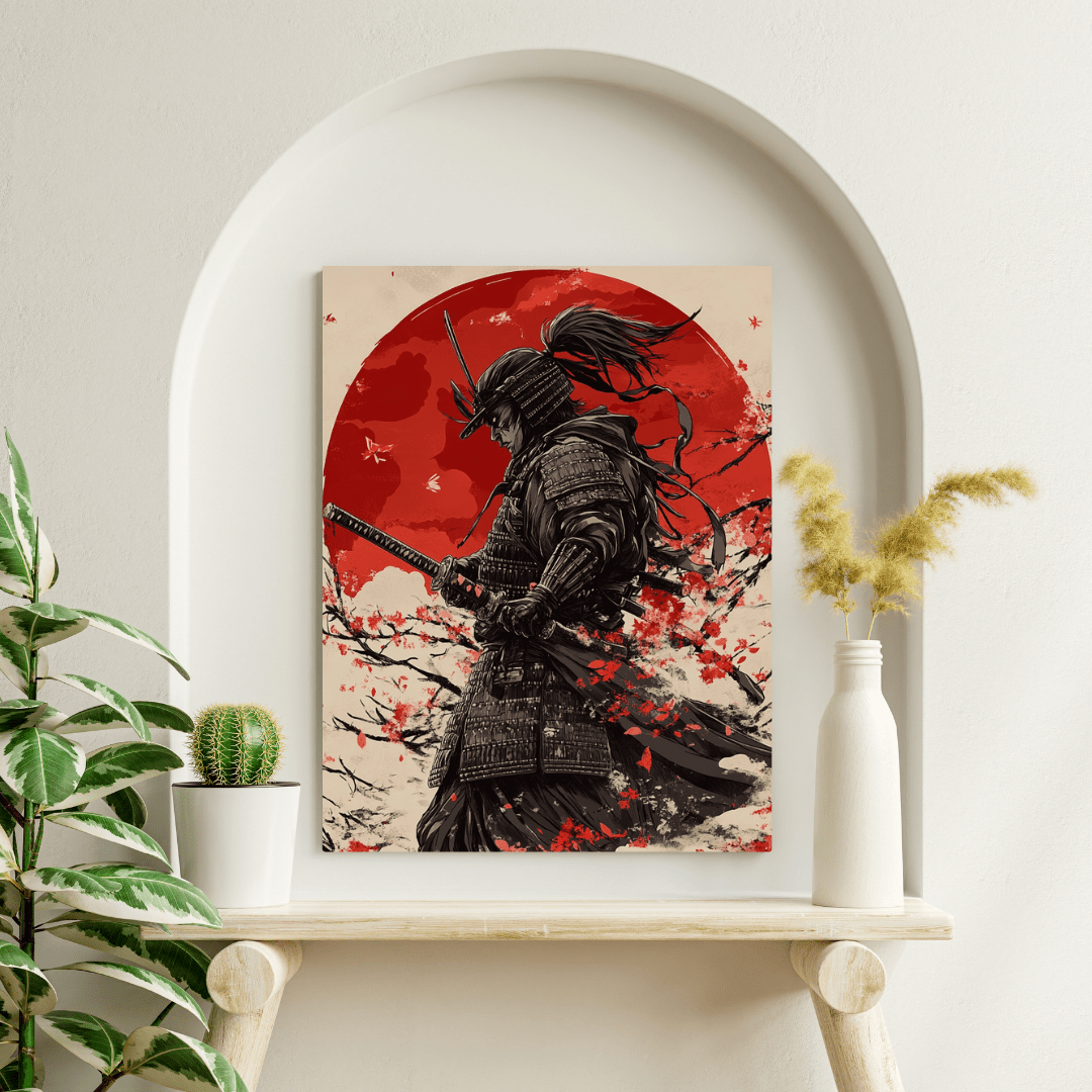 Honour Under the Rising Sun – Samurai Wall Art - Aestheticanvas