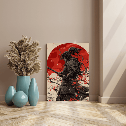 Honour Under the Rising Sun – Samurai Wall Art - Aestheticanvas