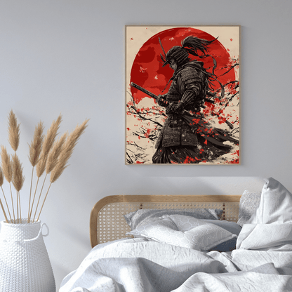 Honour Under the Rising Sun – Samurai Wall Art - Aestheticanvas