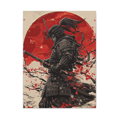 Honour Under the Rising Sun – Samurai Wall Art - Aestheticanvas