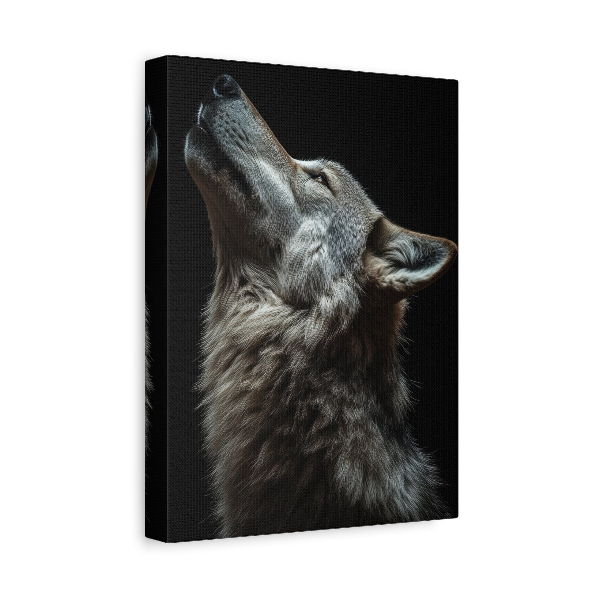 Howling Silence - Wildlife Wall Art - Aestheticanvas