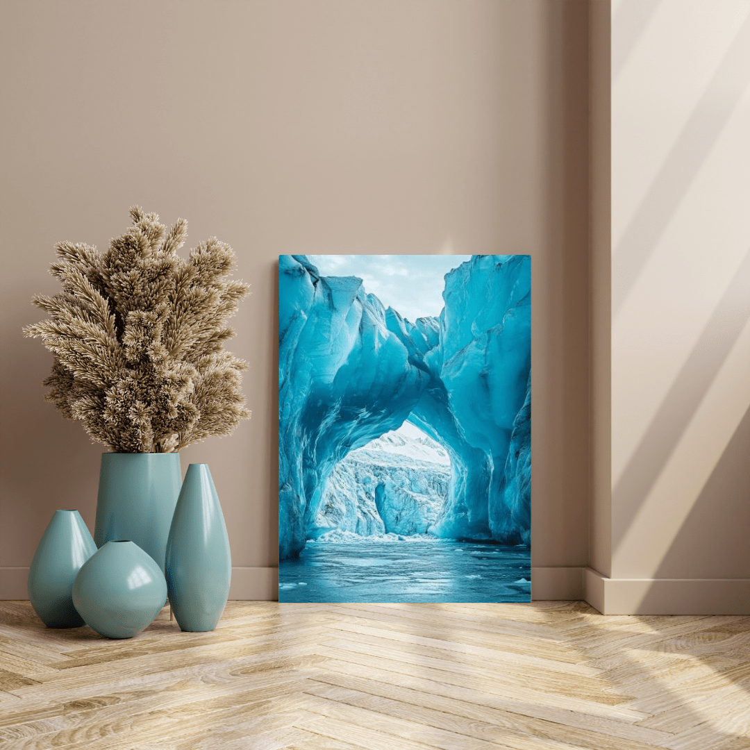 Ice Cathedral - Landscape Wall Art - Aestheticanvas