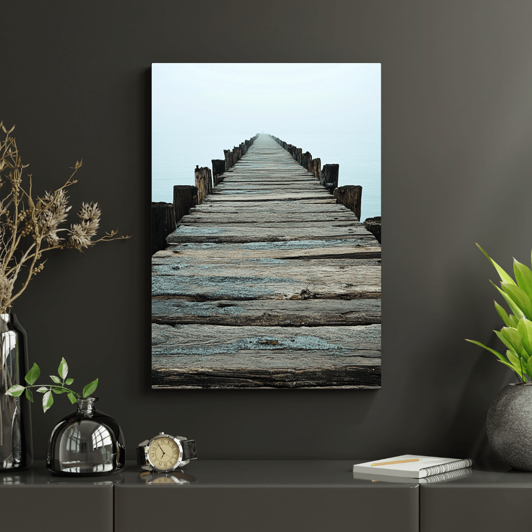 Infinity Pier - Ocean Wall Art - Aestheticanvas