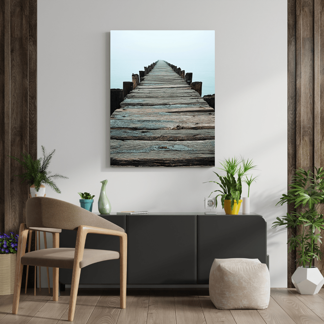 Infinity Pier - Ocean Wall Art - Aestheticanvas