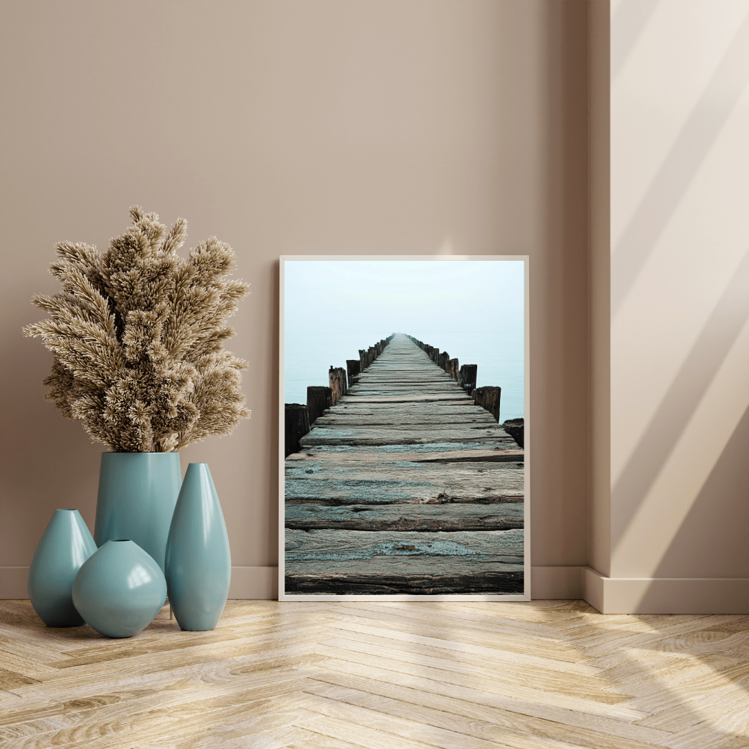 Infinity Pier - Ocean Wall Art - Aestheticanvas