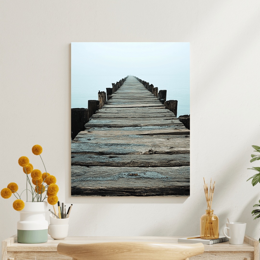 Infinity Pier - Ocean Wall Art - Aestheticanvas