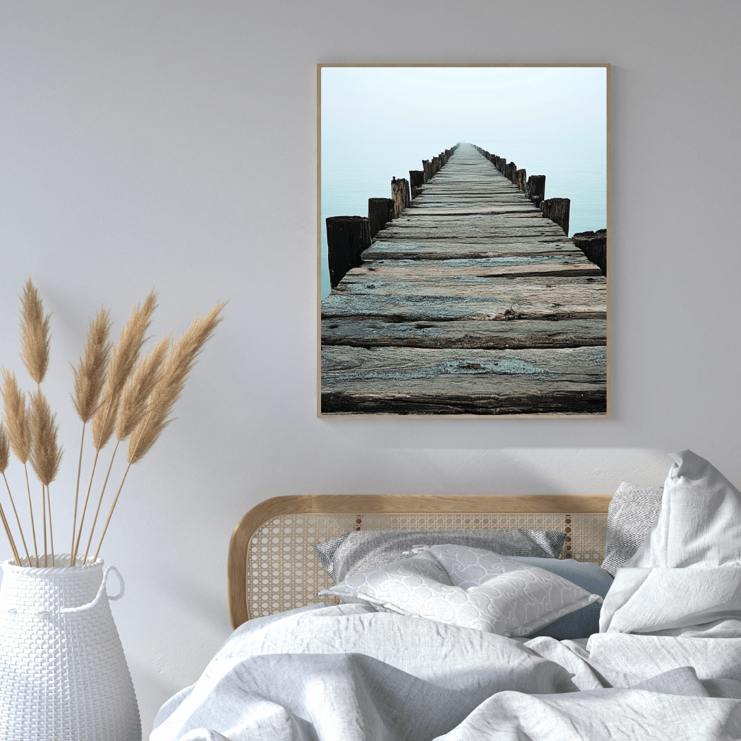 Infinity Pier - Ocean Wall Art - Aestheticanvas