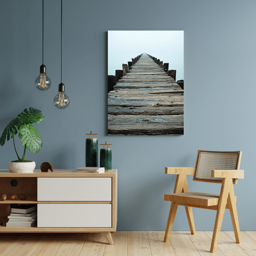 Infinity Pier - Ocean Wall Art - Aestheticanvas