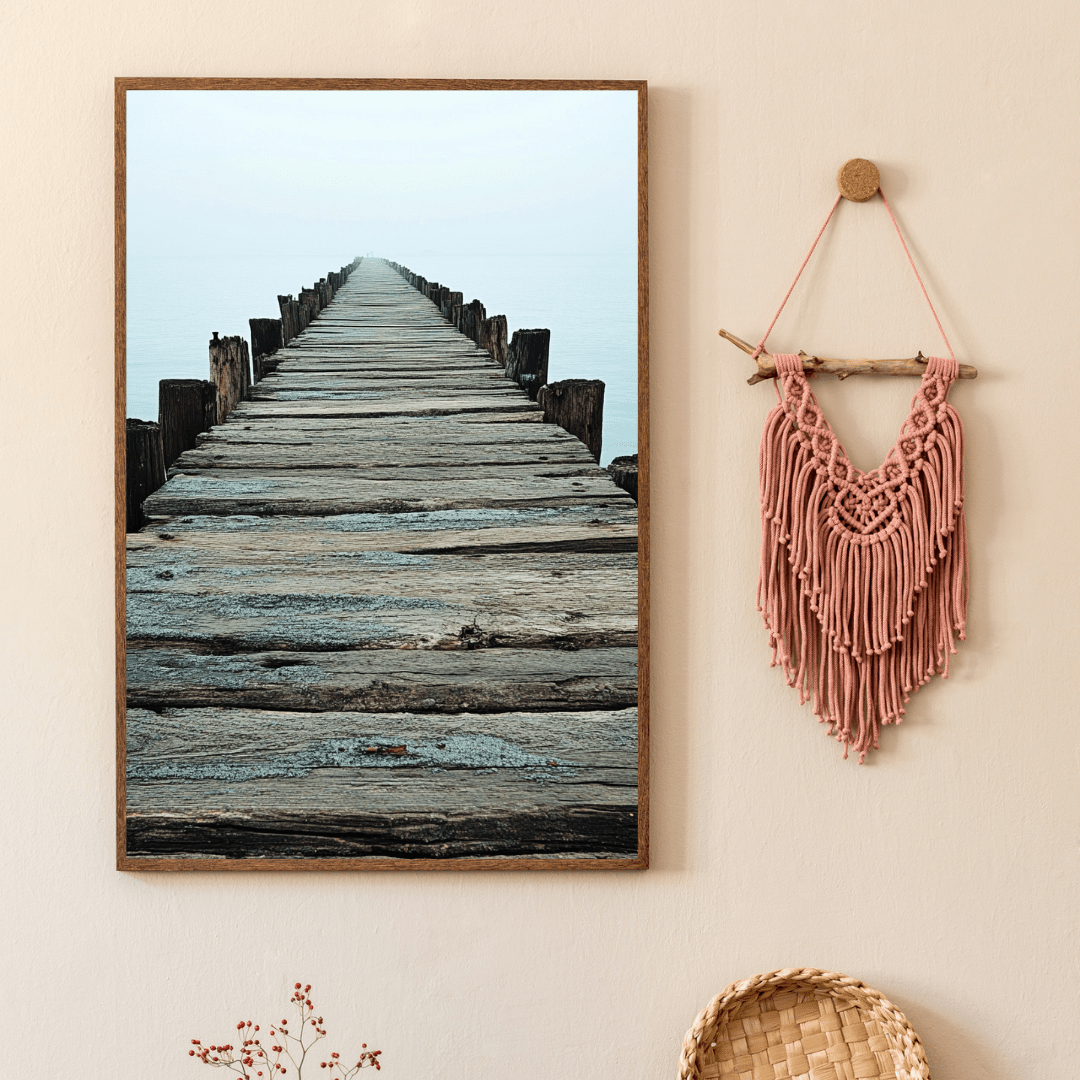 Infinity Pier - Ocean Wall Art - Aestheticanvas